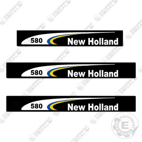 220 new holland skid steer decals|new holland 580 decal kit.